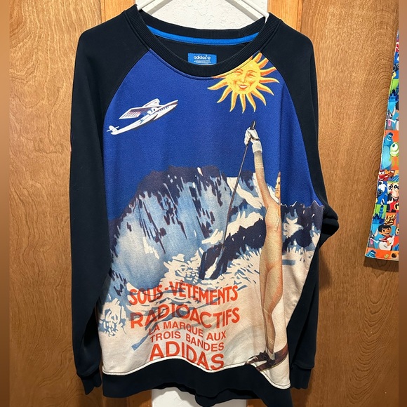 Vintage Rare Adidas team original crew sweater  XLVery cool and stylish